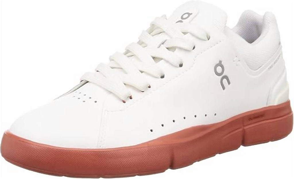 Women's The Roger Advantage Sneakers In White/ Rust