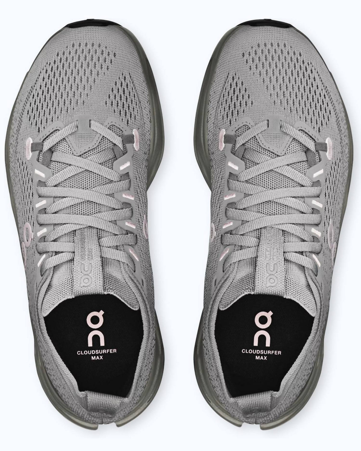 Women's Cloudsurfer Max Running Shoes In Alloy/asphalt