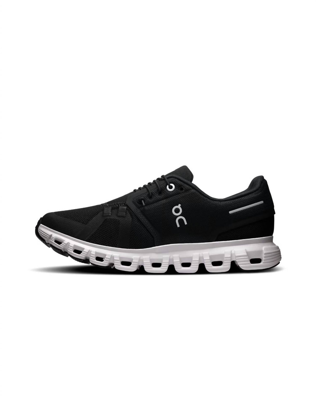 Women's Cloud 6 Running Shoe In Black/ White