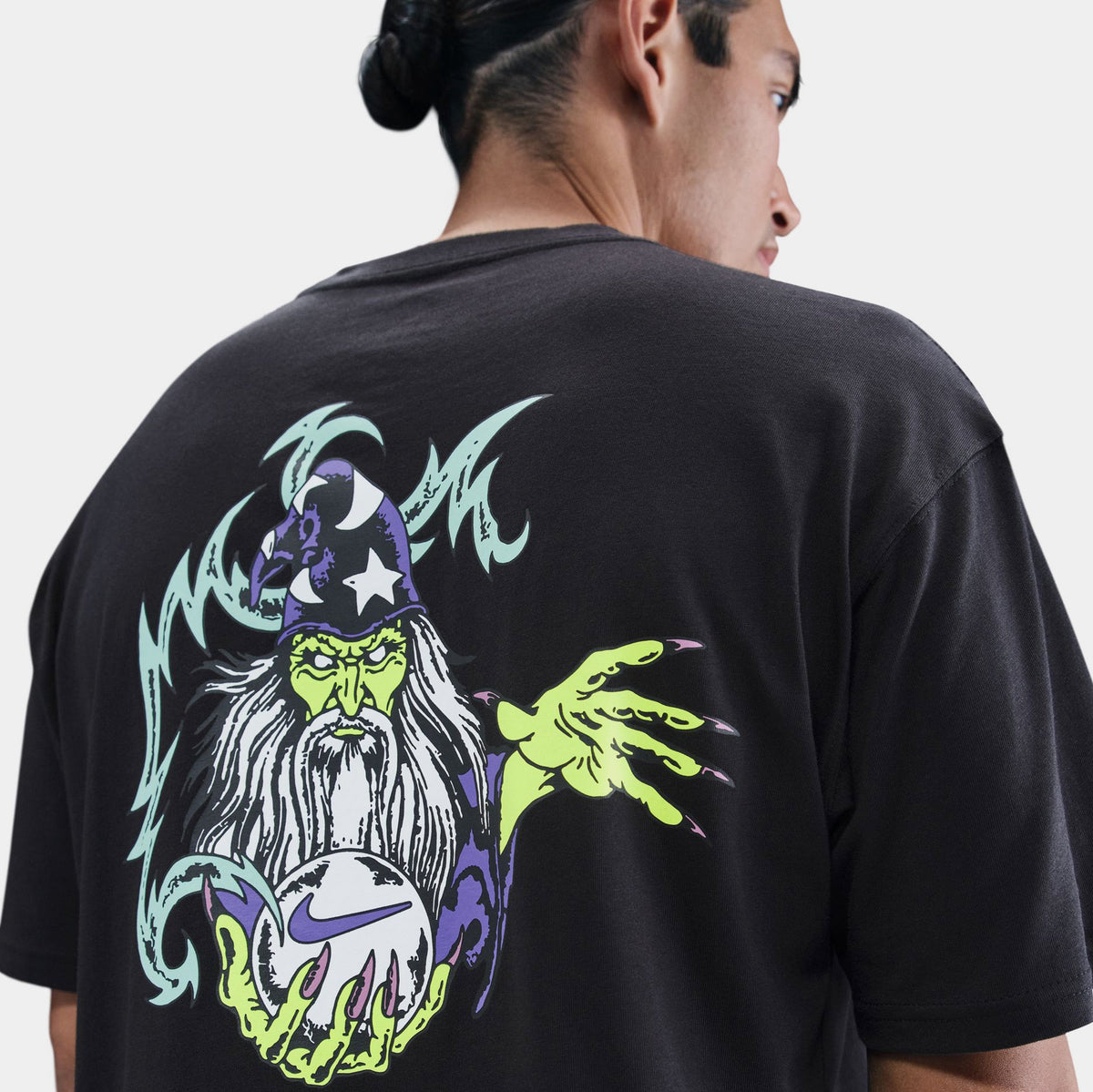Max90 Halloween Mens Short Sleeve Shirt (Black/White)