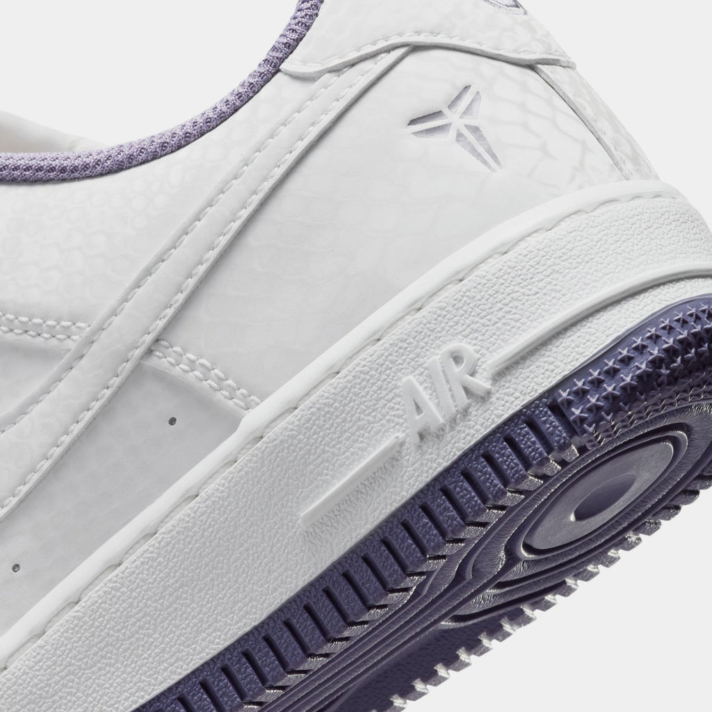 Kobe Air Force 1 Low Forever Summit White Daybreak Grade School Lifestyle Shoes (Summit White/Daybreak)