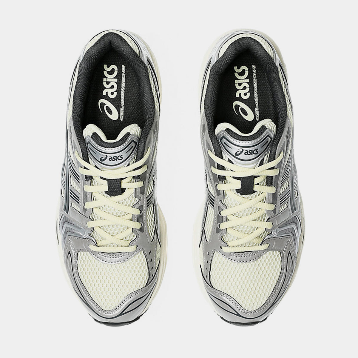 Gel Kayano 14 Mens Running Shoes (Oyster White/Steeple Grey)