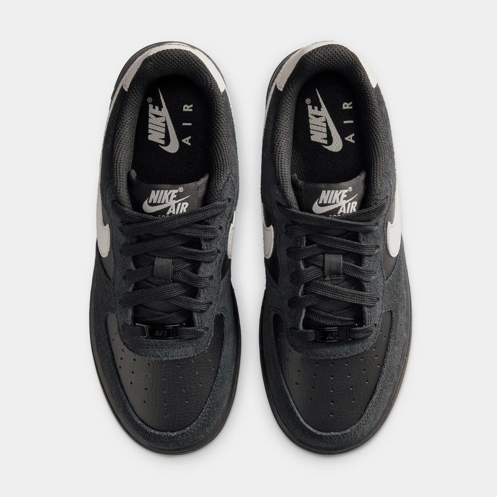 Air Force 1 LV8 2 Grade School Lifestyle Shoes (Black/Light Bone)