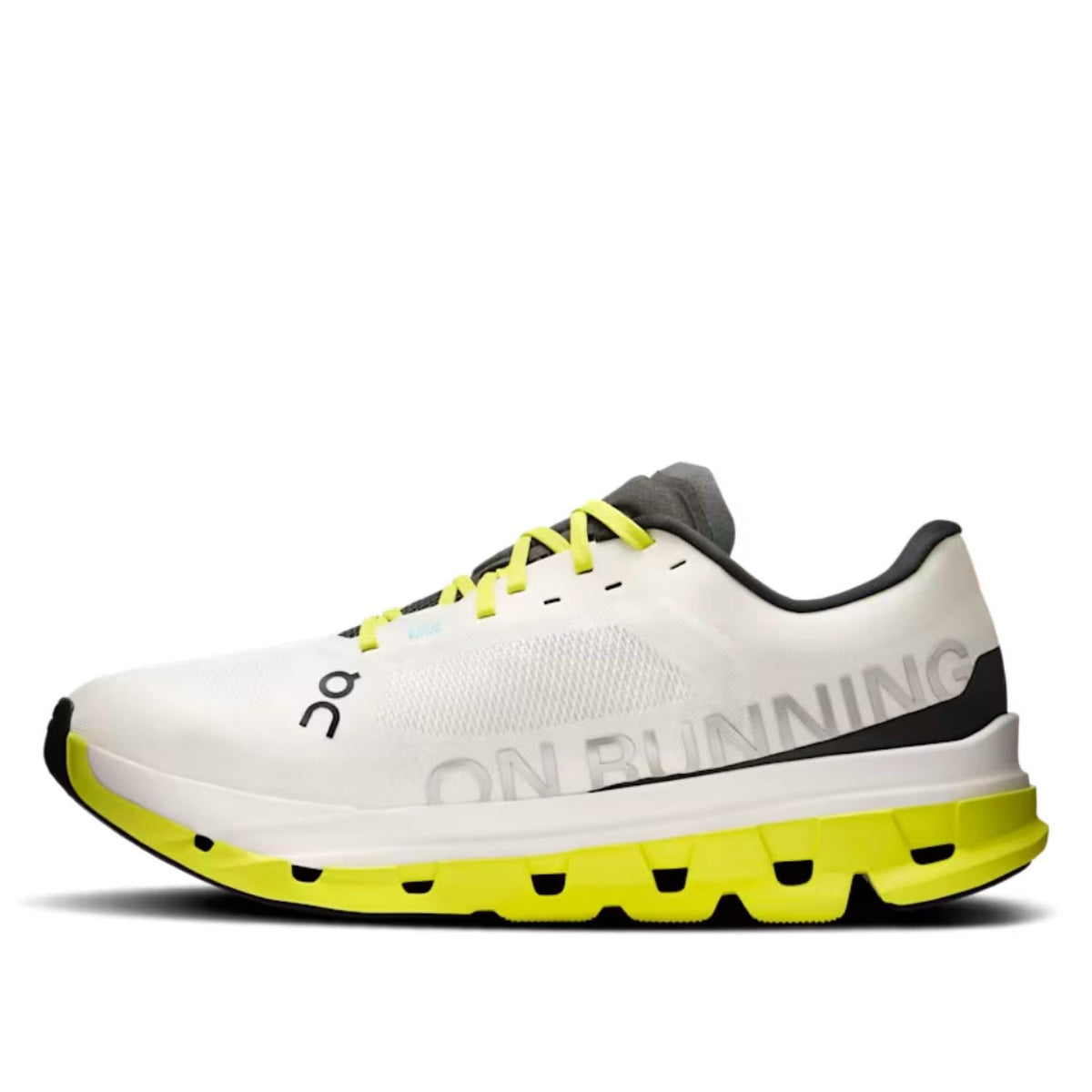 Men's Cloudflow 5 Sneakers In White/lime