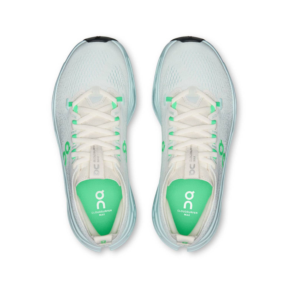 Women's Cloudsurfer Max Running Shoes In Ivory/flurry