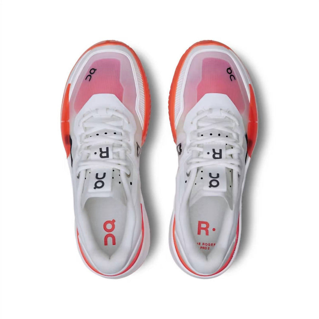 Women's Roger Pro 2 Shoes In White/flame