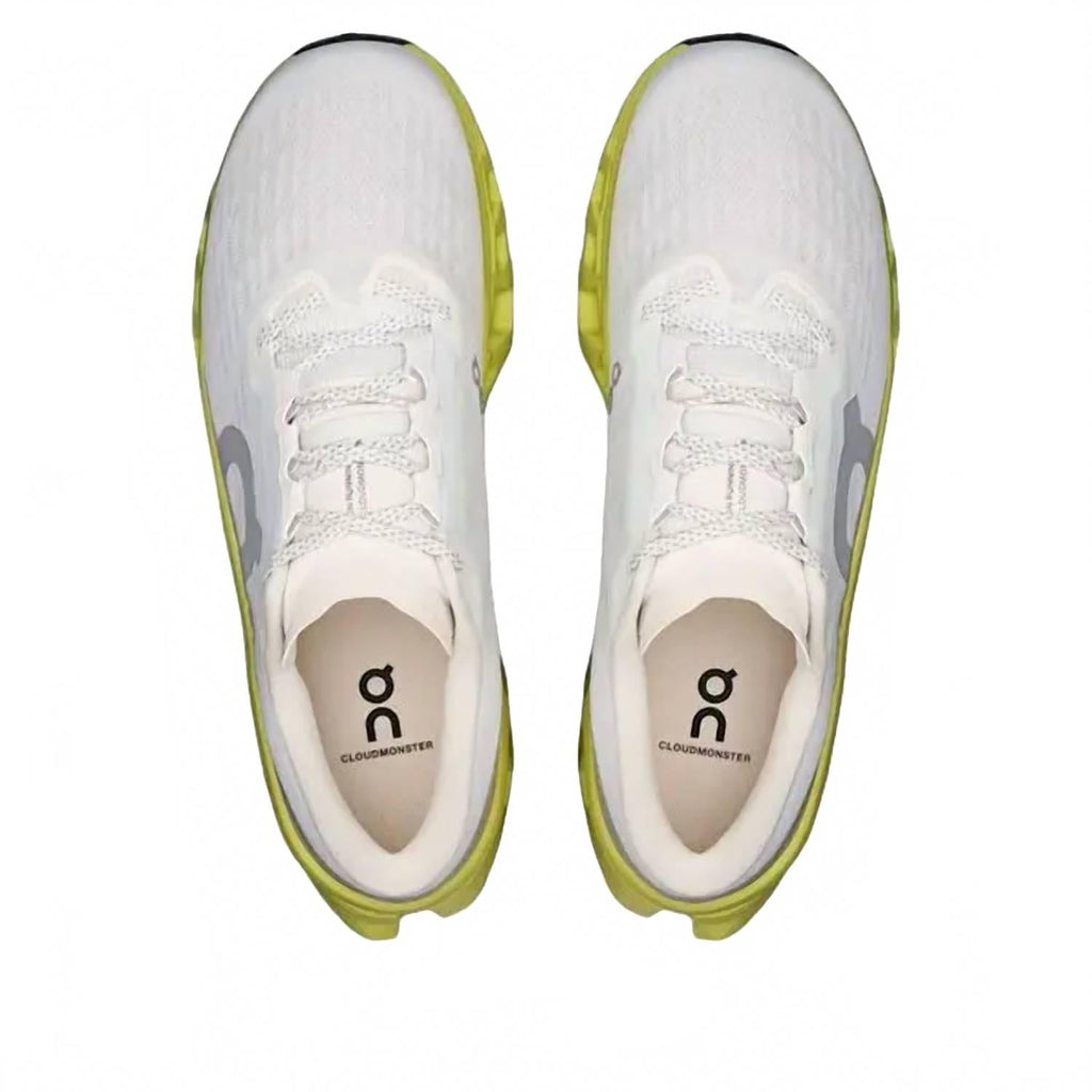 Men's Cloudmonster 3 Running Shoes In Ivory - Limelight