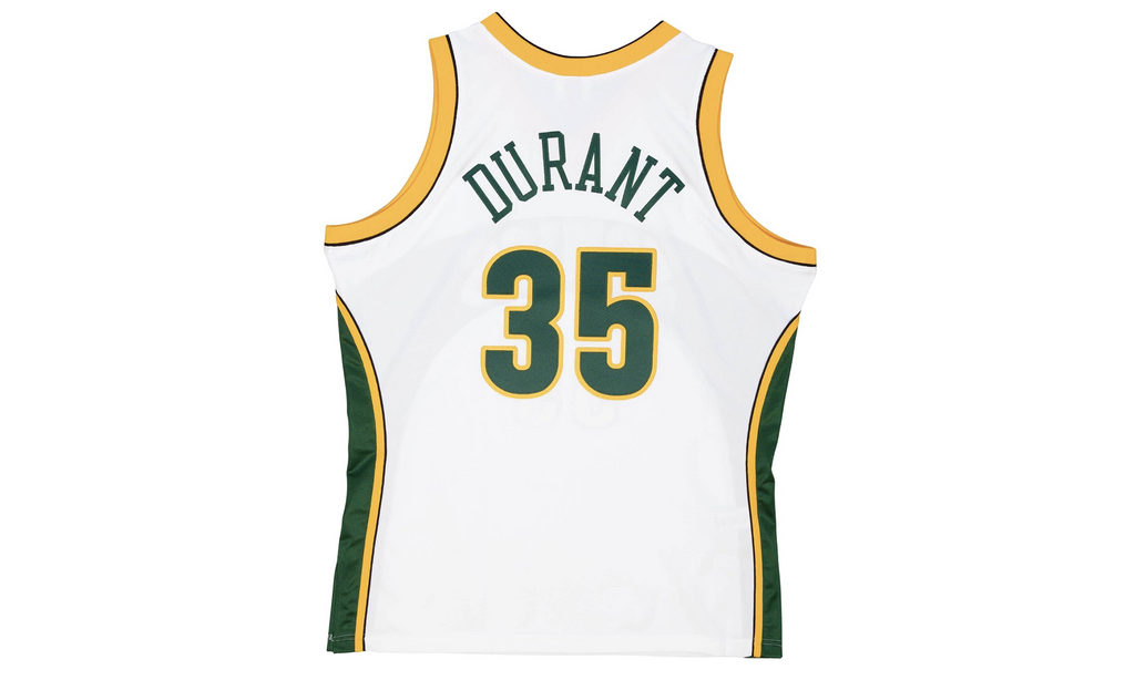 Authentic Jersey "NBA Seattle Supersonics 07 Kevin Durant" AJY4CP19177 SSUWHIT07KDU
