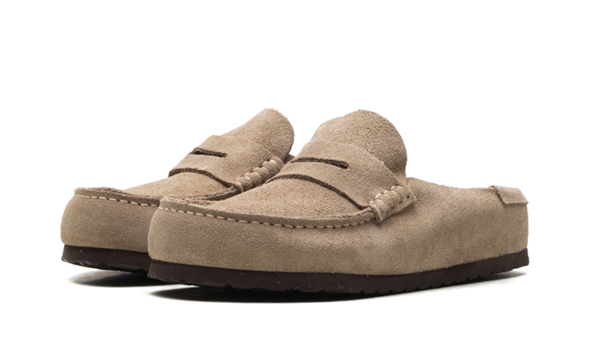 Naples Suede Leather "Taupe Suede" 1025003
