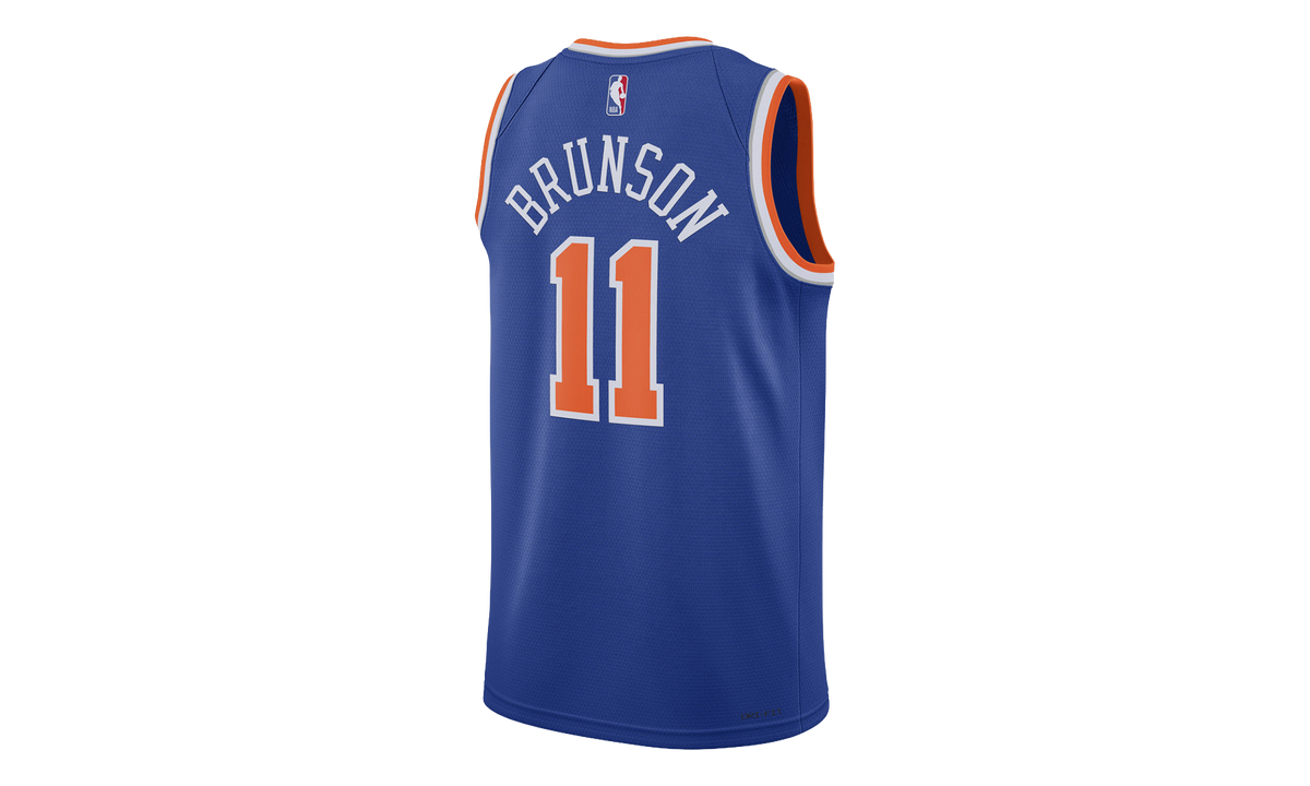 New York Knicks Jalen Brunson Icon Edition "Swingman Jersey - Blue" DN2015 498