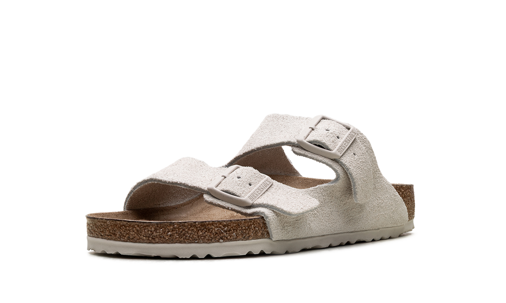 ARIZONA SOFT FOOTBED "Suede Leather - Antique White" 1024554