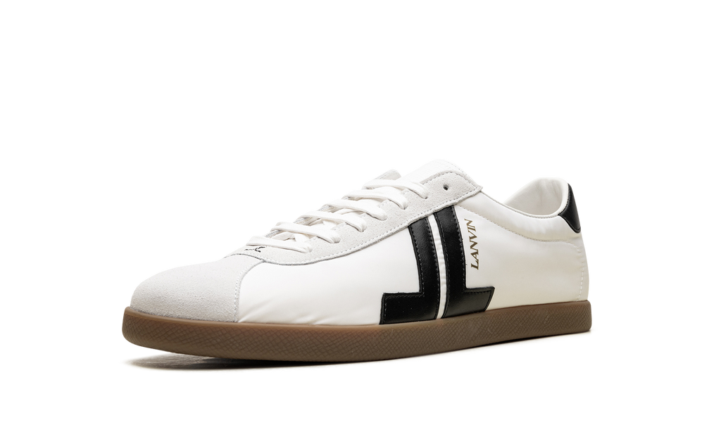 Low Top Nylon Sneaker "White/ Black" FM SKDLON NYLO P20 0010