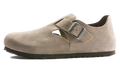 London Suede Leather "Taupe - Narrow Fit" 1010504