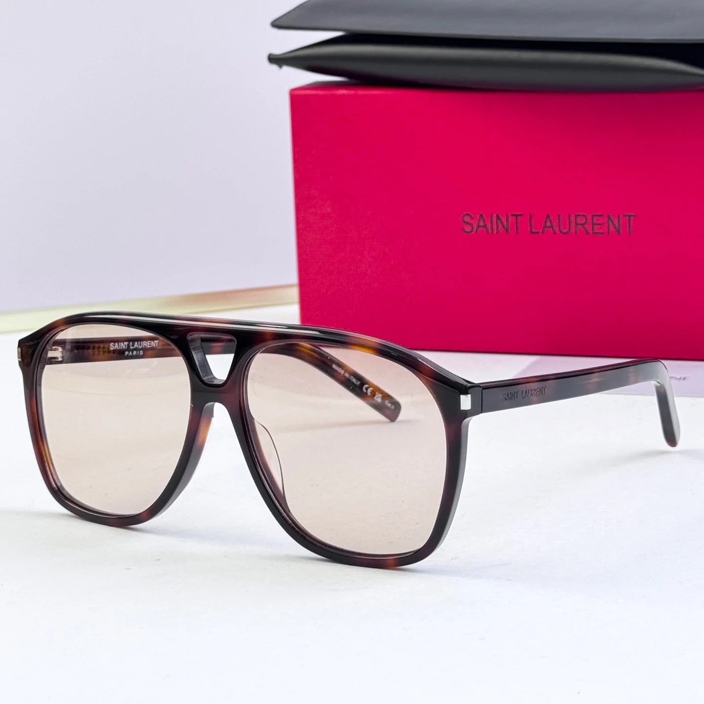 Saint Laurent SL 596 DUNE Pilot Sunglasses