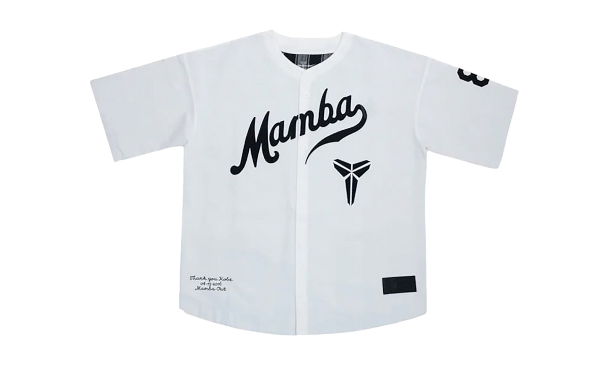 Kobe Bryant Baseball Jersey "White" IB0007 133