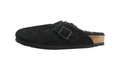 Boston Shearling Suede Leather "Black" 259881