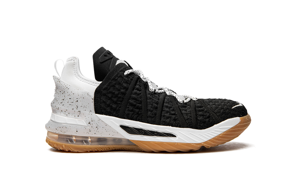 LeBron 18 GS "Black White Gum" CW2760 007