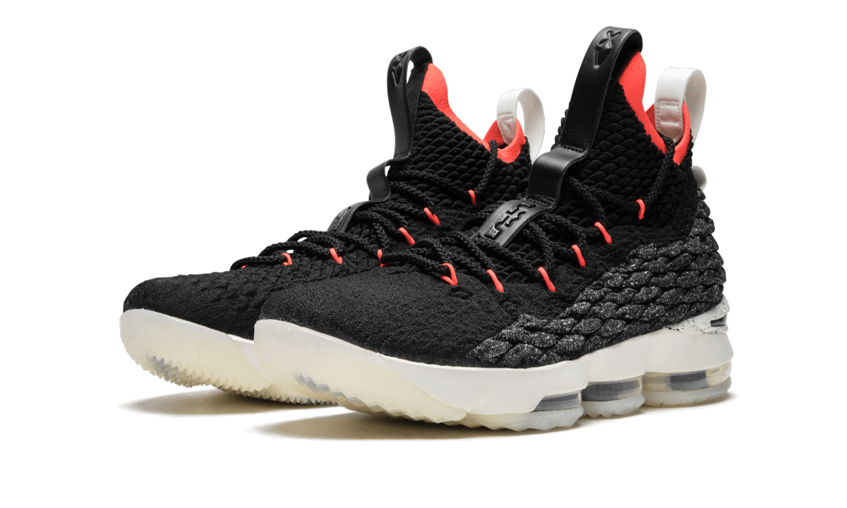 Lebron 15 "Black / Bright Crimson" AQ2363 002