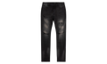 Clayton Faded Black Distressed Denim "Black" MF24D837 B1182FDBKD