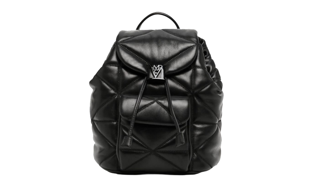 Mini Travia Backpack in Leather "Black" MWKDALM01BK001