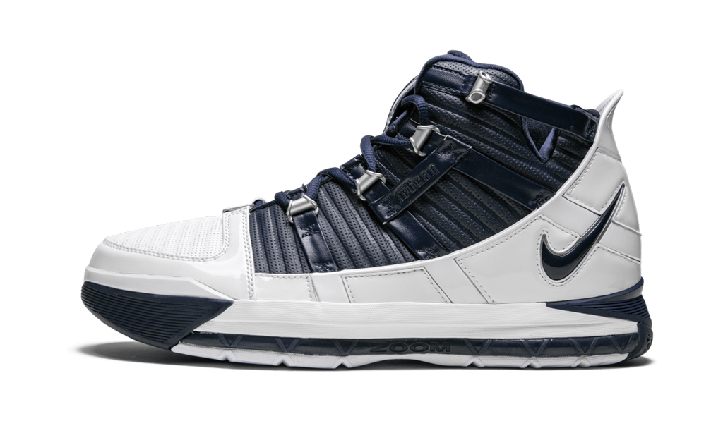 Zoom Lebron 3 QS "White/Navy" AO2434 103