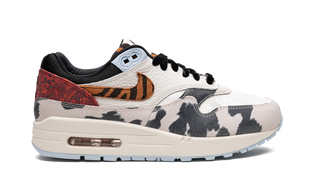 AIR MAX 1 '87 MNS WMNS "Tiger Swoosh Cow Print" FD0827 133